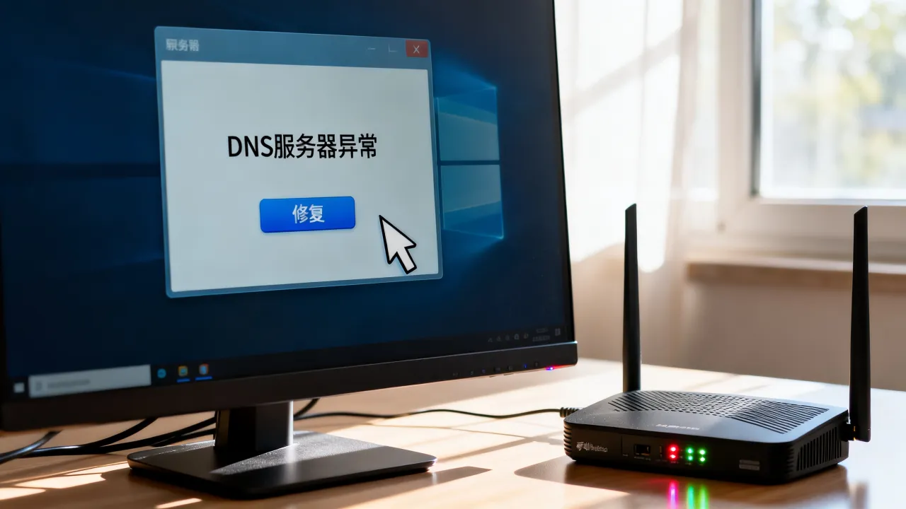 中国移动宽带DNS服务器异常怎么办？，移动宽带DNS异常怎么修复