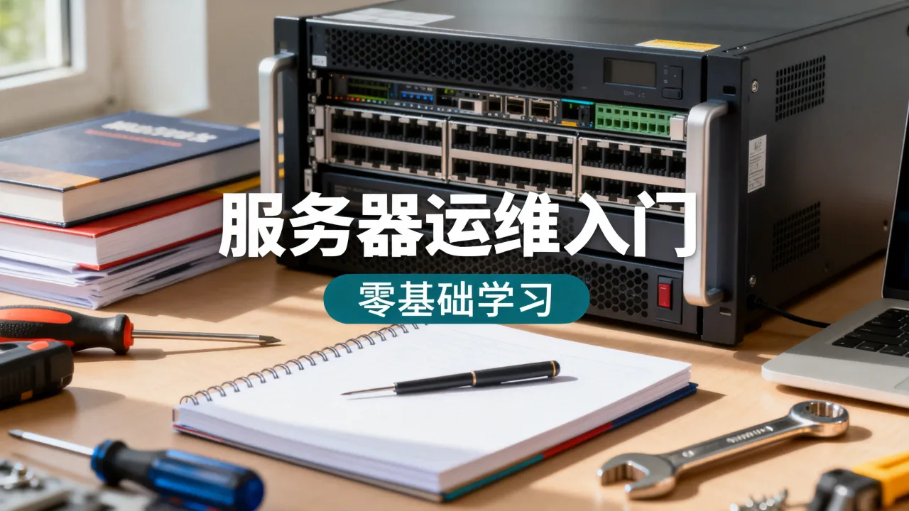 小白学服务器运维到底难不难,零基础怎么学才能快速上手?