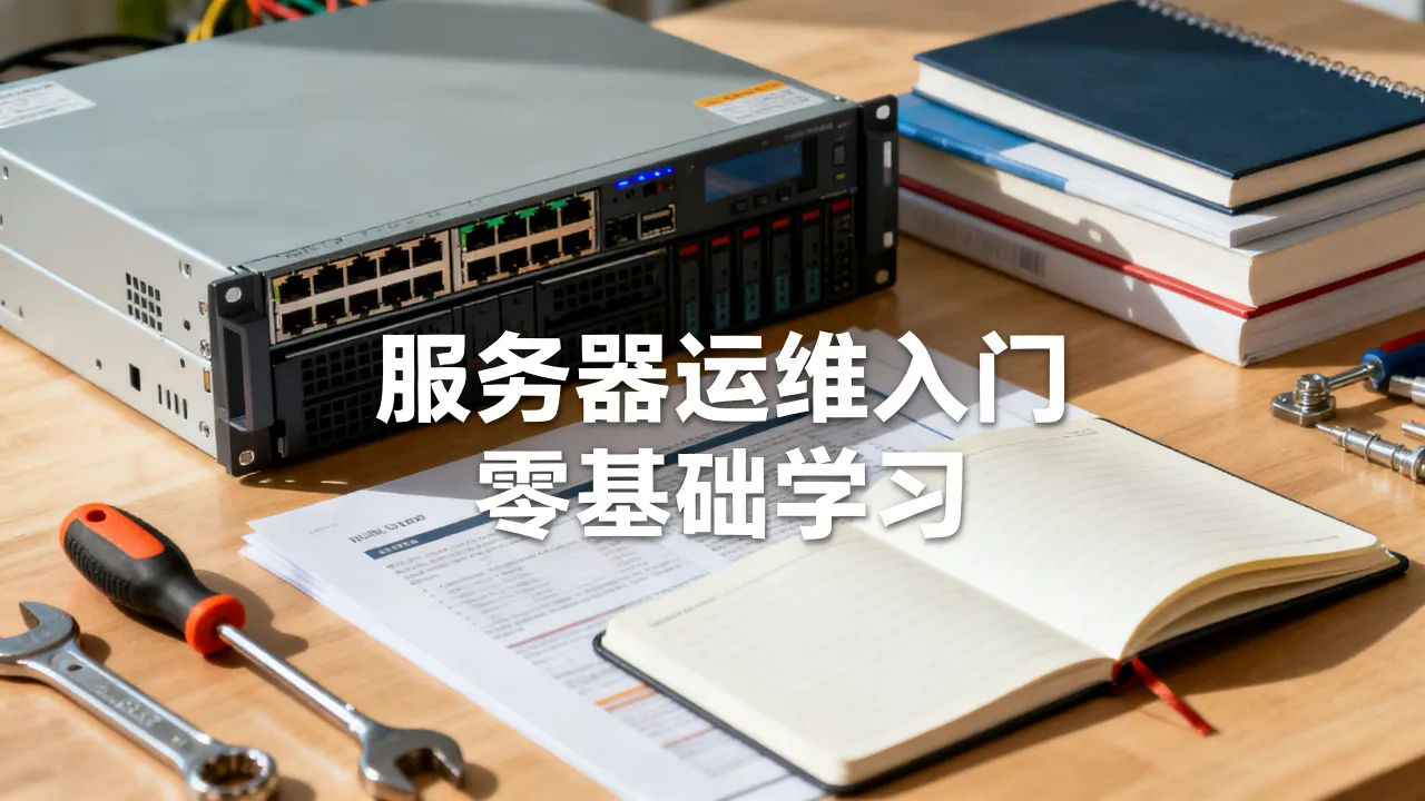小白学服务器运维到底难不难，零基础怎么学才能快速上手？