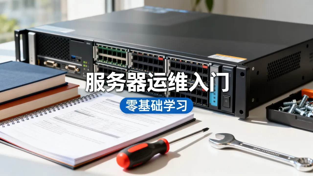 小白学服务器运维到底难不难，零基础怎么学才能快速上手？