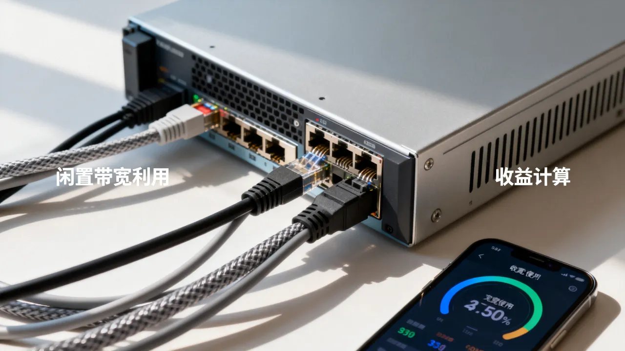 服务器跑宽带怎么挣钱，闲置带宽赚钱是真的吗？