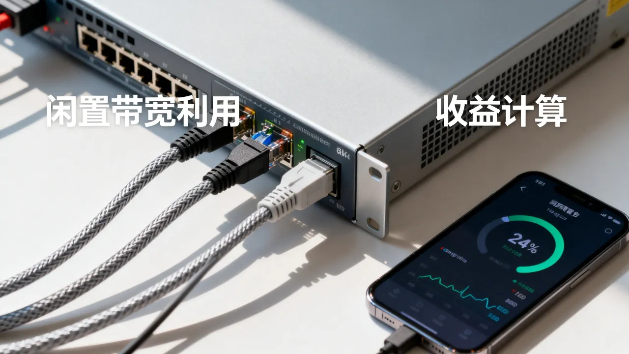 服务器跑宽带怎么挣钱，闲置带宽赚钱是真的吗？