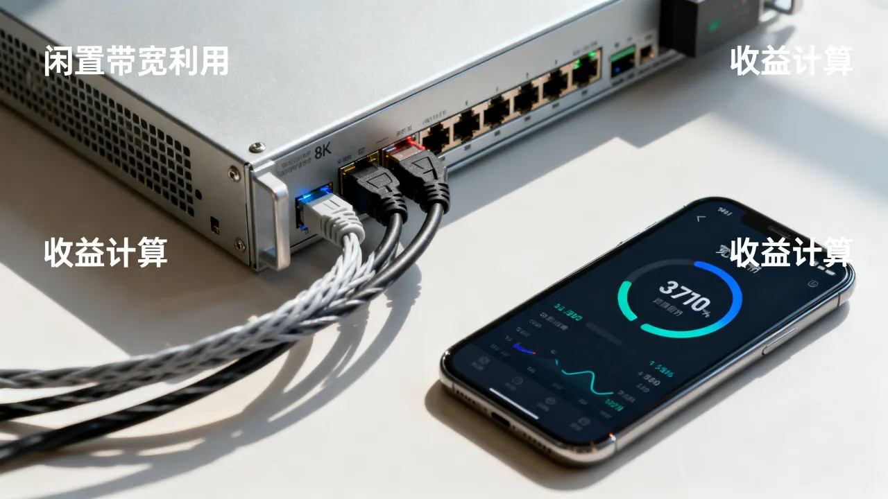 服务器跑宽带怎么挣钱，闲置带宽赚钱是真的吗？