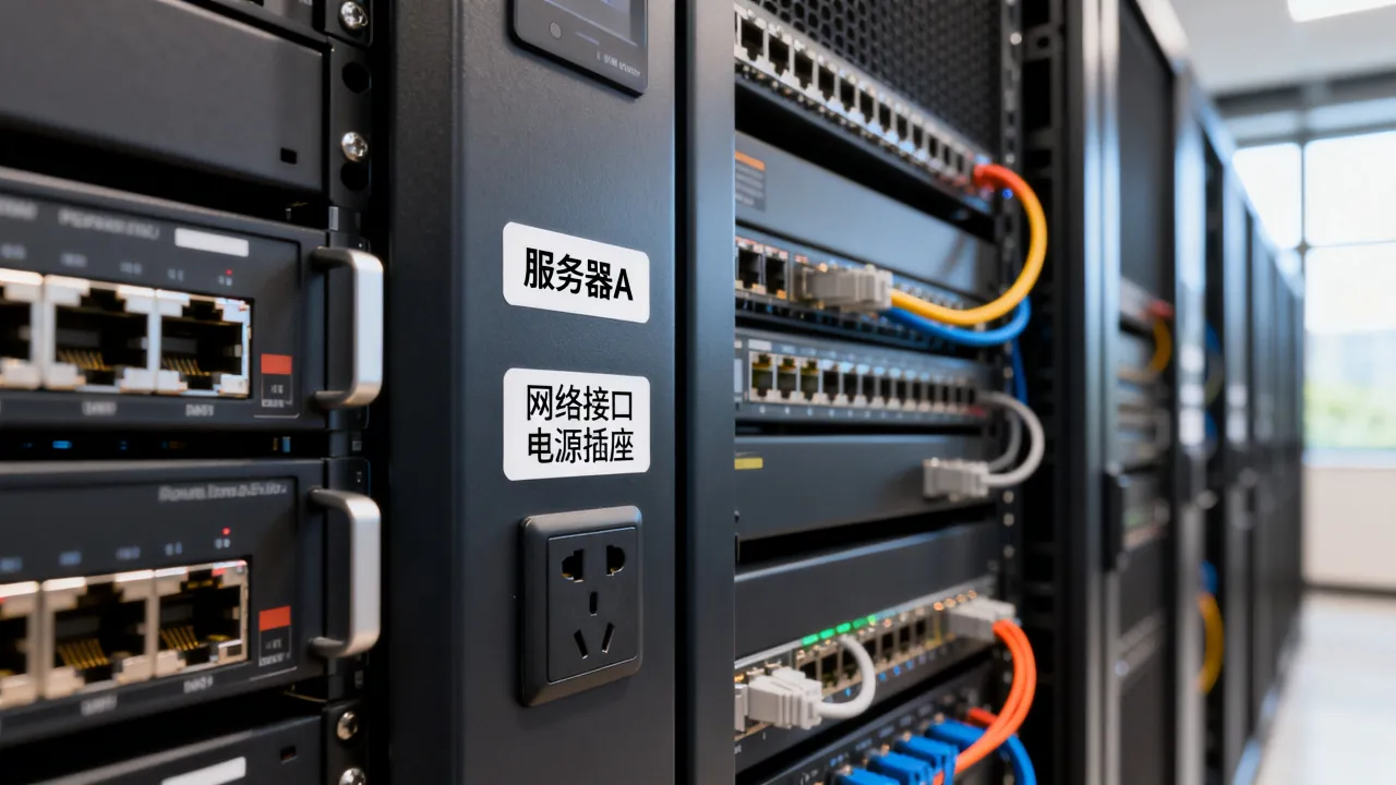 服务器运维贴纸怎么贴？机房标签粘贴注意事项大全