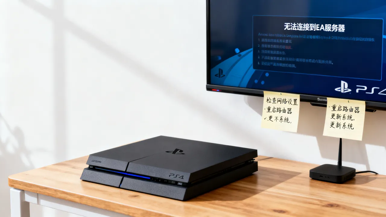 PS4为什么连接不上EA服务器，PS4连不上EA服务器怎么解决？