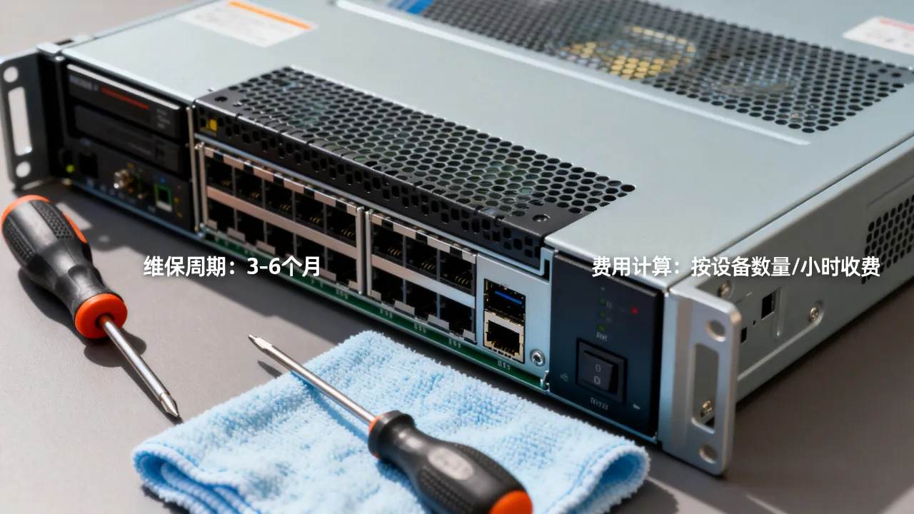 服务器整体维保多久一次，服务器维保周期费用怎么算？