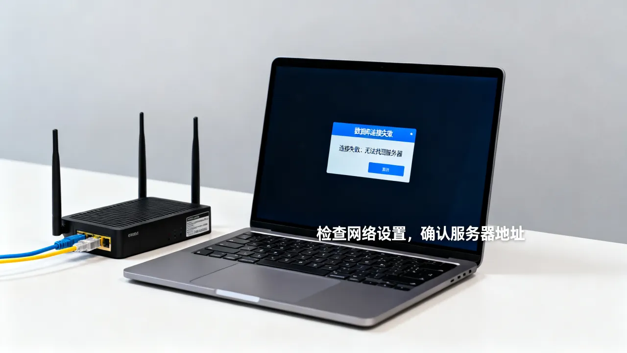 sql中为什么找不到服务器，数据库连接失败怎么办
