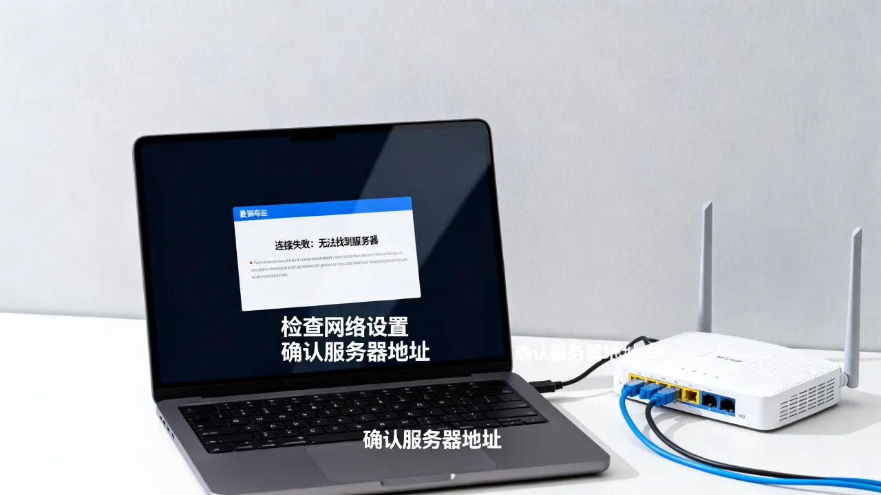 sql中为什么找不到服务器，数据库连接失败怎么办