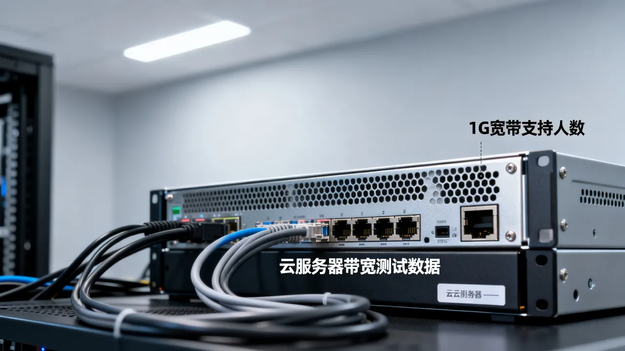 云服务器1G宽带够用吗，云服务器1G带宽能支持多少人在线？