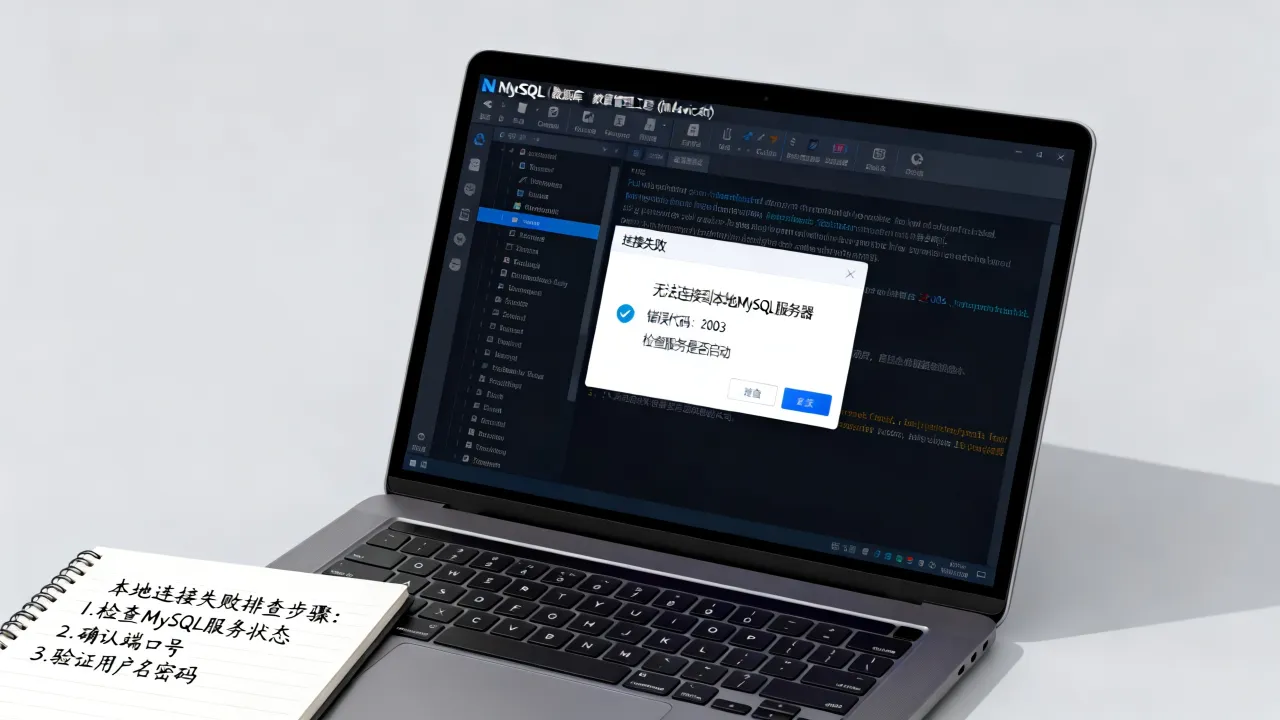 MySQL为什么连接不上本地服务器,MySQL本地连接失败是什么原因怎么解决? MySQL为什么连接不上本地服务器,MySQL本地连接失败是什么原因怎么解决?
