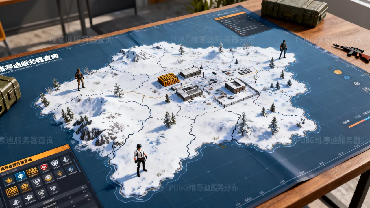 维寒迪哪个服务器有，绝地求生PUBG吃鸡维寒迪在哪个服务器有