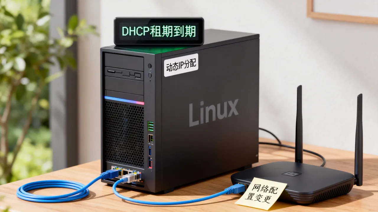 linux服务器ip为什么一直变，服务器ip频繁变动是什么原因