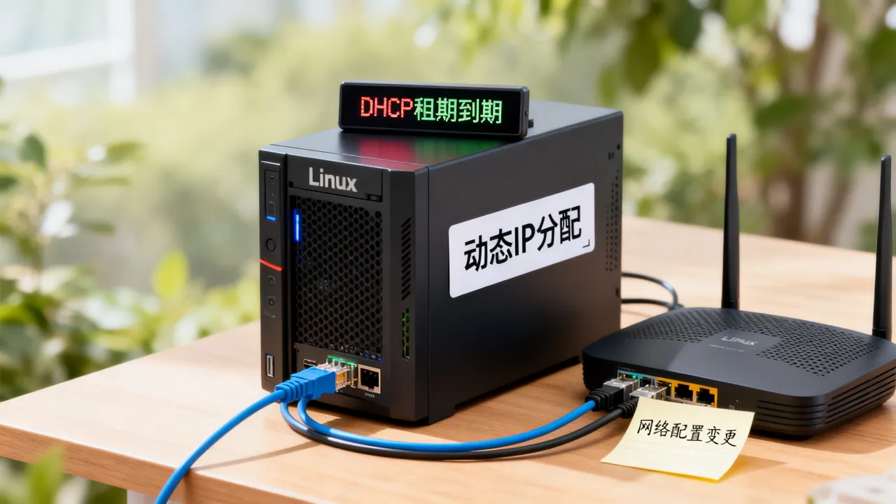 linux服务器ip为什么一直变，服务器ip频繁变动是什么原因