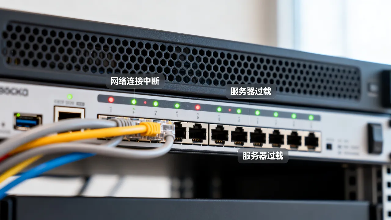 为什么显示服务器错误，到底是什么原因造成的？