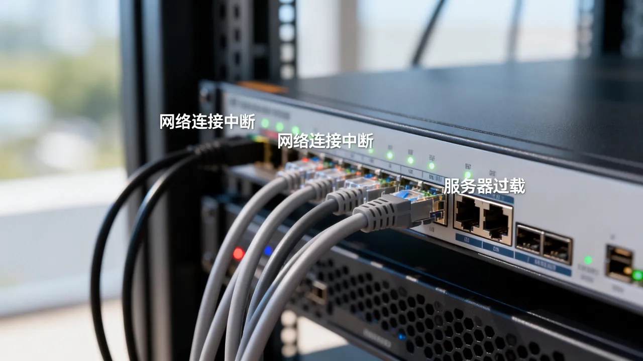 为什么显示服务器错误，到底是什么原因造成的？