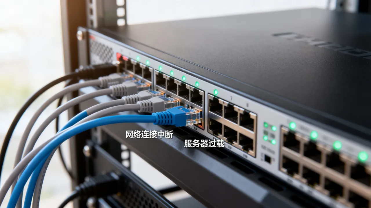 为什么显示服务器错误，到底是什么原因造成的？