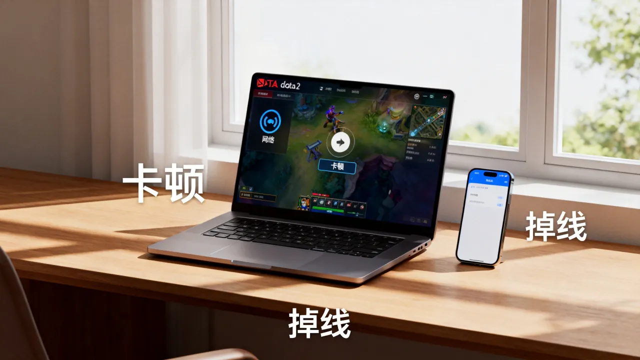 完美dota2的服务器为什么这么差，卡顿掉线怎么办？