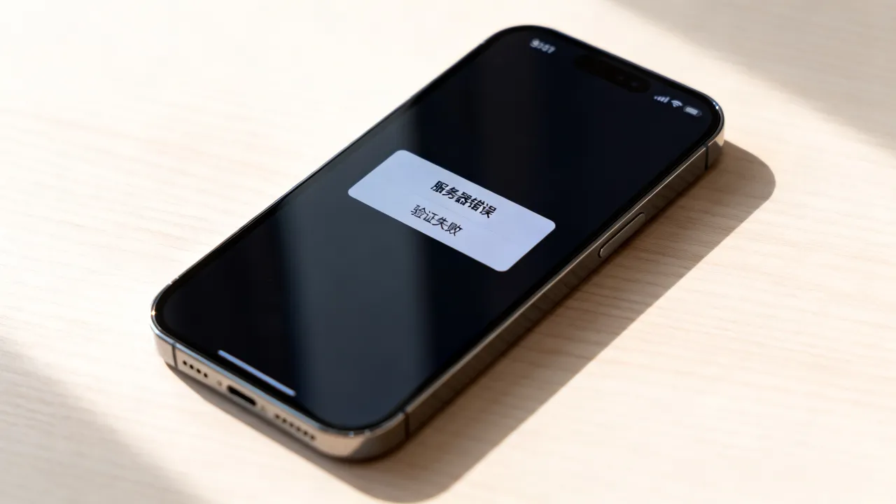 为什么苹果ID注册总显示服务器错误，苹果账号验证失败怎么办