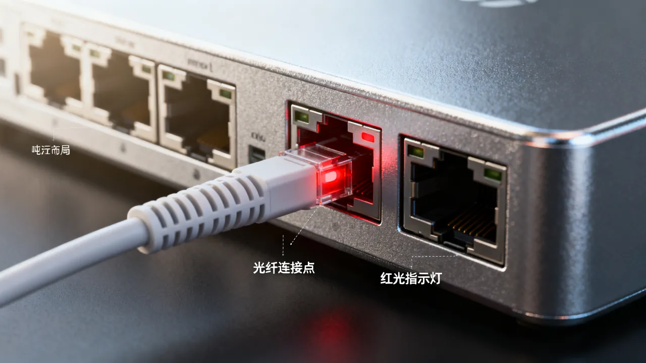 Wifi服务器中的光纤为什么冒红点,是设备故障还是光纤损坏 Wifi服务器中的光纤为什么冒红点,是设备故障还是光纤损坏