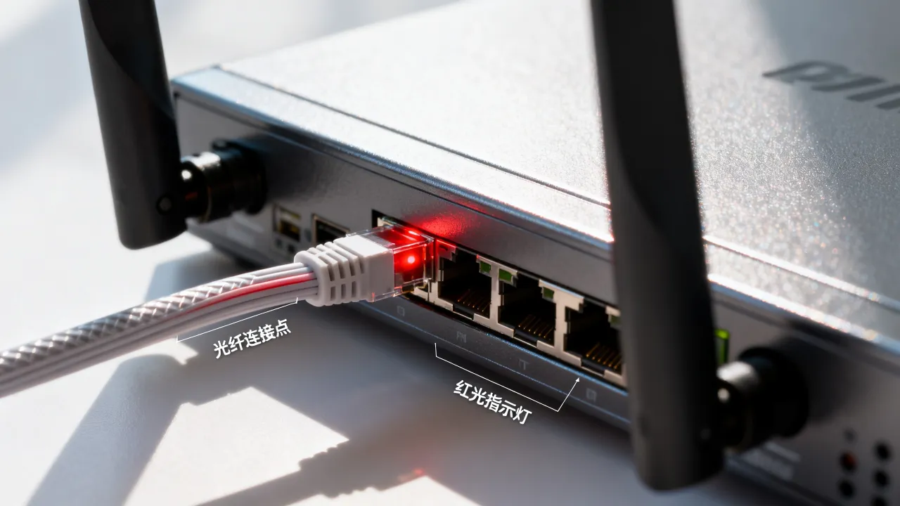 Wifi服务器中的光纤为什么冒红点,是设备故障还是光纤损坏 Wifi服务器中的光纤为什么冒红点,是设备故障还是光纤损坏
