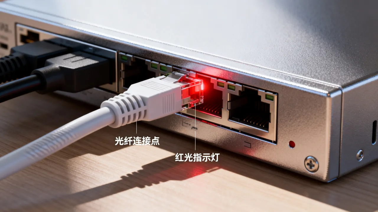 Wifi服务器中的光纤为什么冒红点,是设备故障还是光纤损坏 Wifi服务器中的光纤为什么冒红点,是设备故障还是光纤损坏