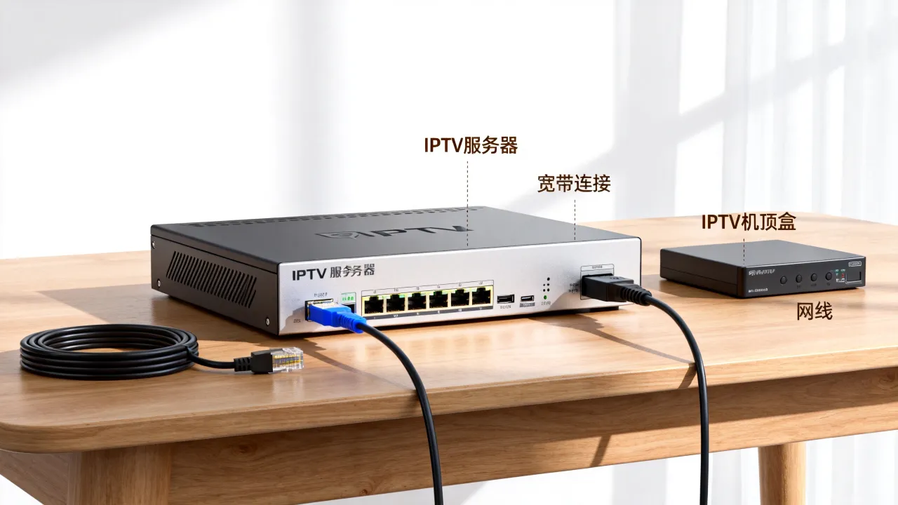 IPTV服务器只接宽带就能看电视吗，IPTV机顶盒必须连网线吗