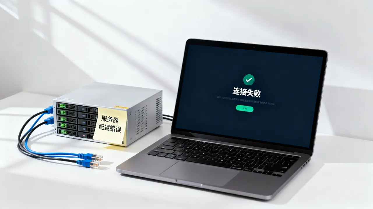 nocas为什么连接不上服务器，是什么原因导致的