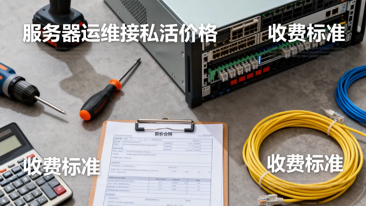 服务器运维接私活价格多少钱？服务器运维接私活收费标准怎么算？