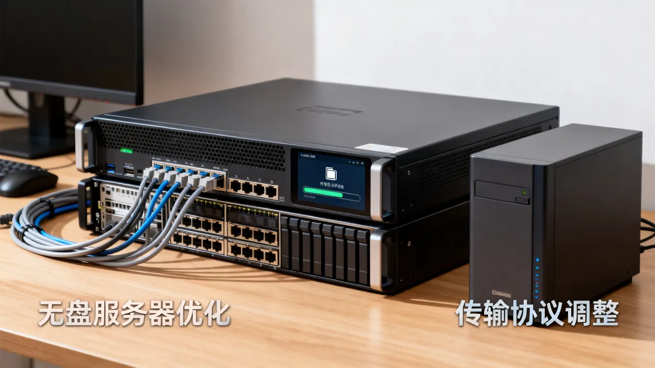 网维服务器传输文件怎么最快，网维大师无盘服务器文件传输慢怎么办