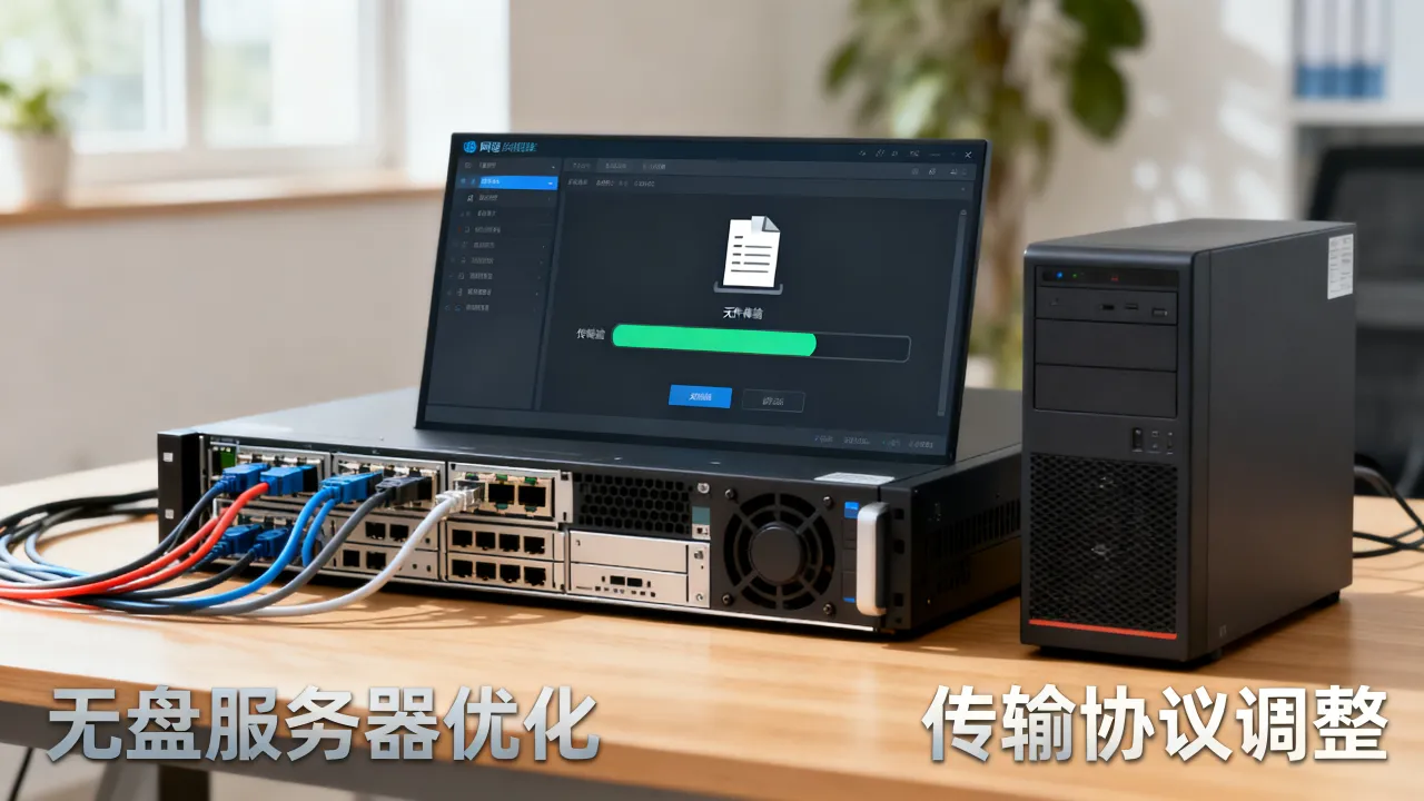 网维服务器传输文件怎么最快，网维大师无盘服务器文件传输慢怎么办