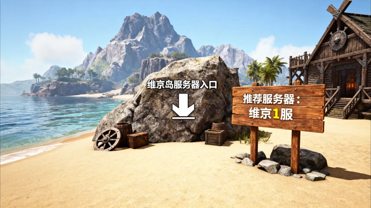 方舟服务器维京岛怎么进？维京岛服务器哪个好