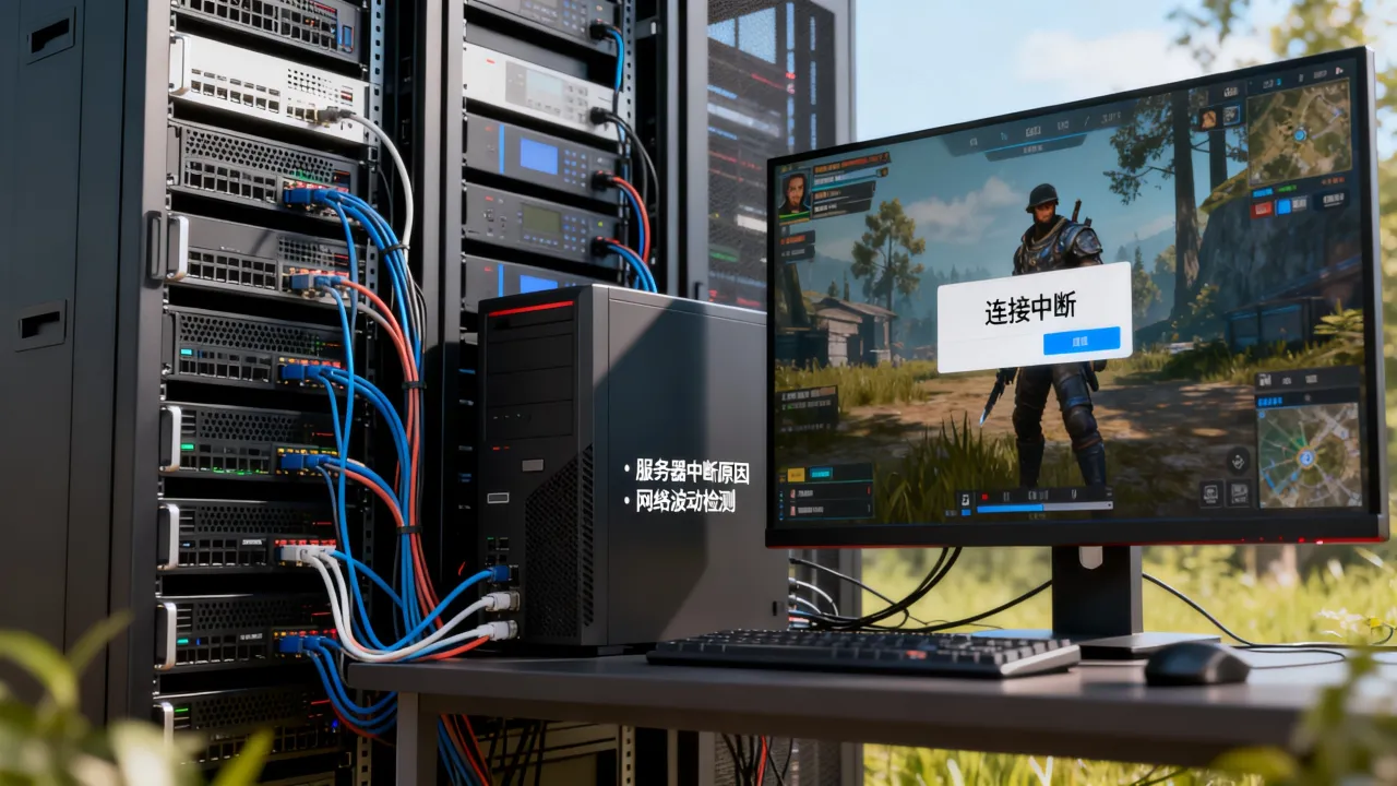 为什么游戏服务器中断，游戏服务器频繁掉线怎么办？
