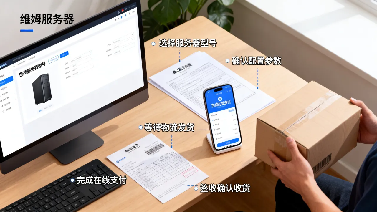 维姆服务器购买流程图是什么？维姆服务器怎么购买