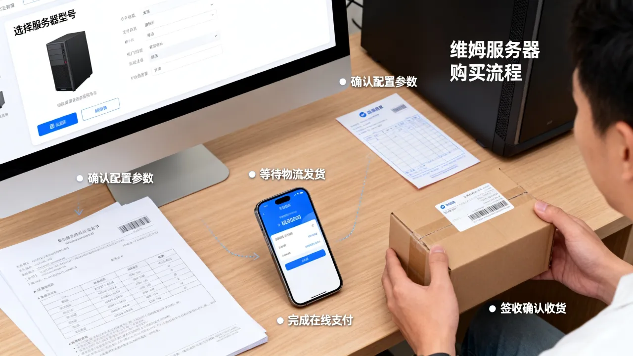 维姆服务器购买流程图是什么？维姆服务器怎么购买