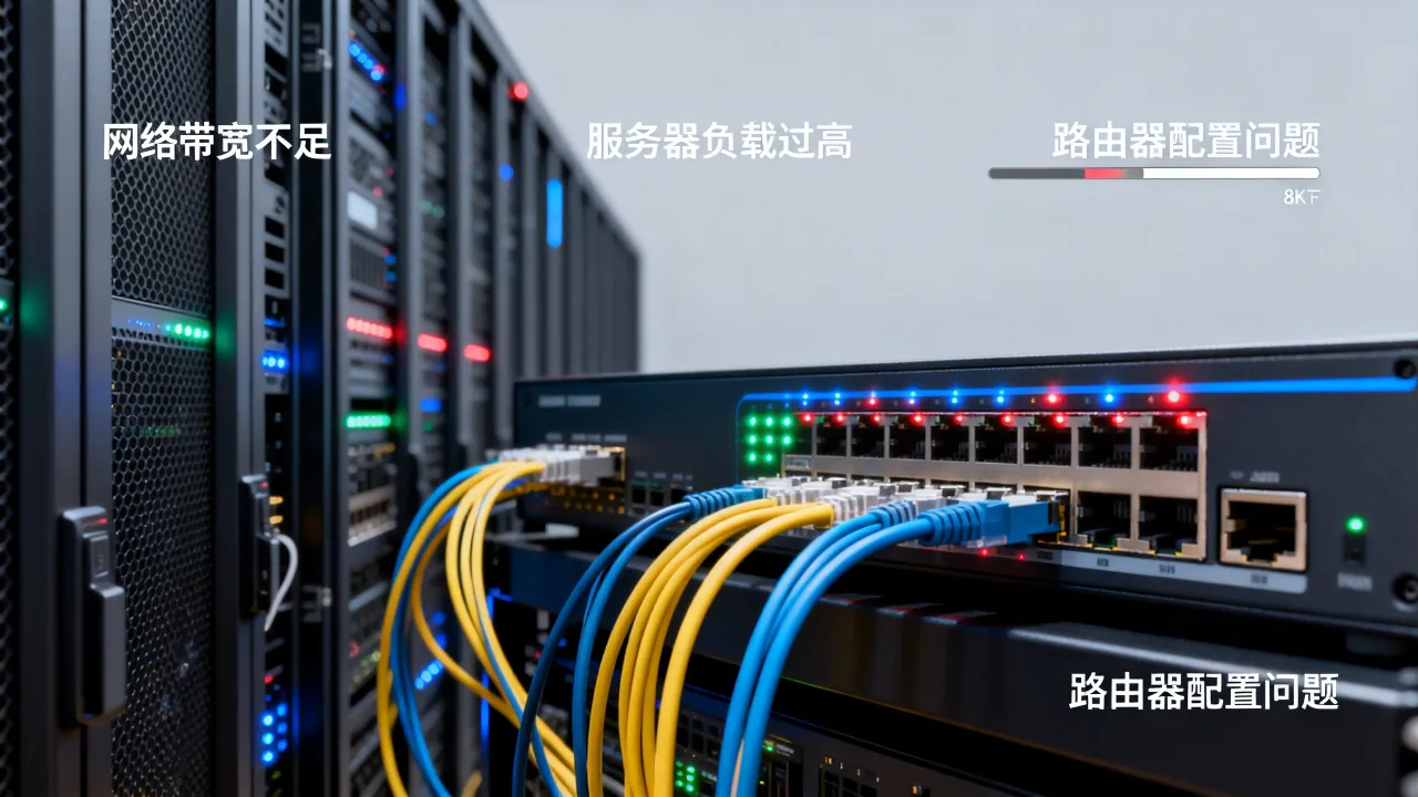 为什么下载服务器的网速很慢，服务器下载速度慢怎么解决？