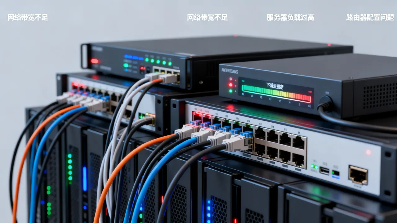 为什么下载服务器的网速很慢，服务器下载速度慢怎么解决？