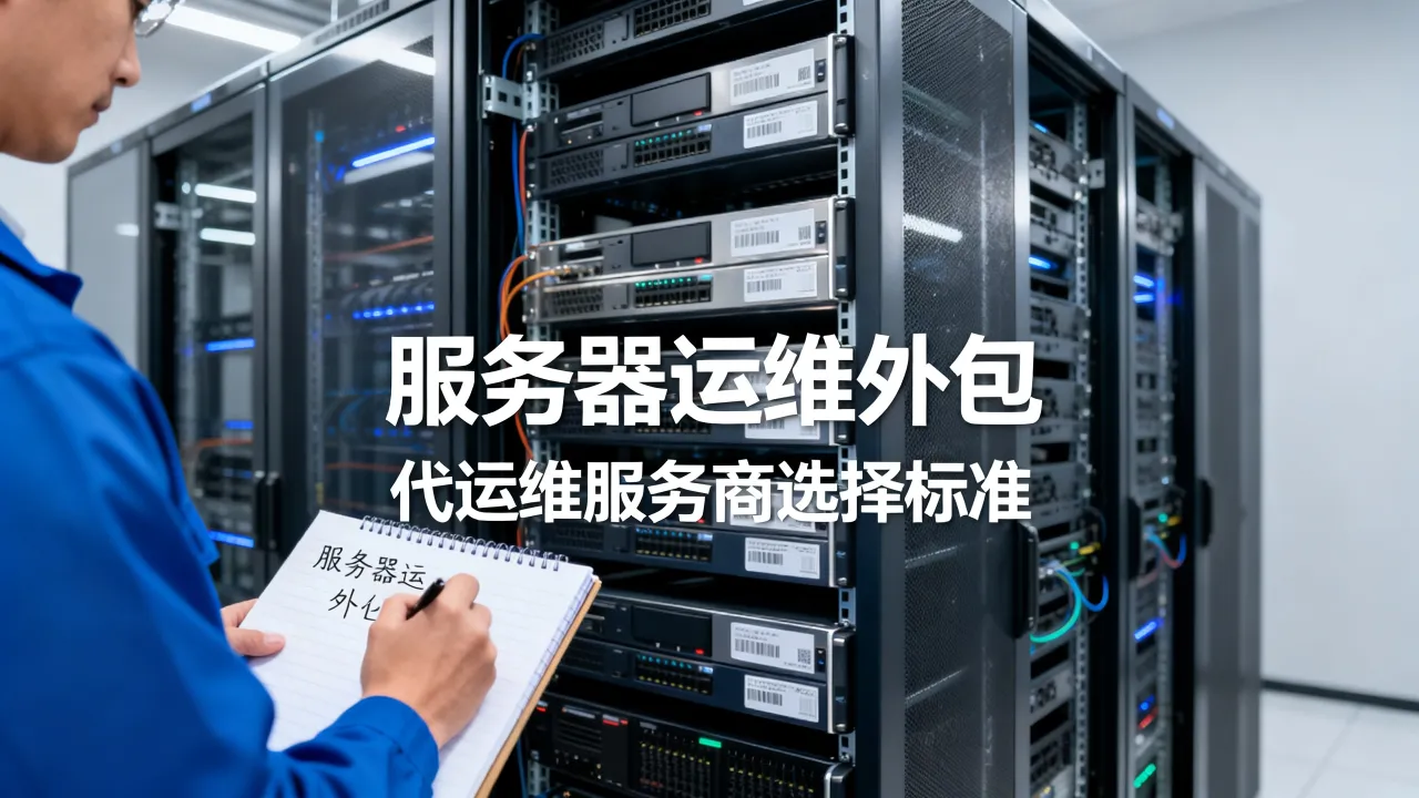 服务器运维外包多少钱？代运维服务商怎么选靠谱？