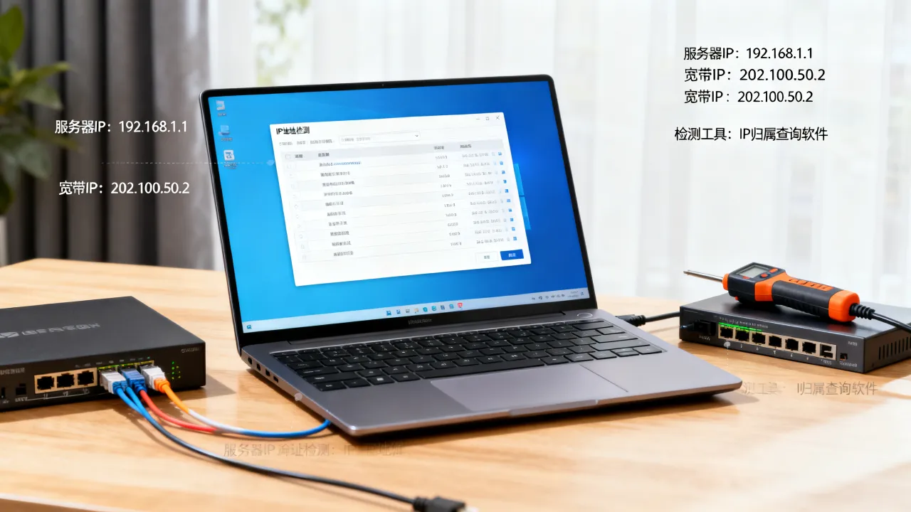 服务器ip和宽带ip能区分出来吗，如何检测ip归属类型？