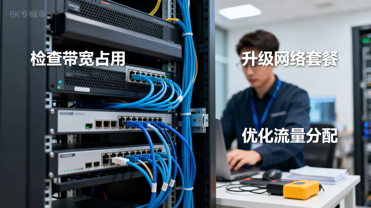 服务器宽带不够导致掉包怎么办，宽带不足掉包如何解决？