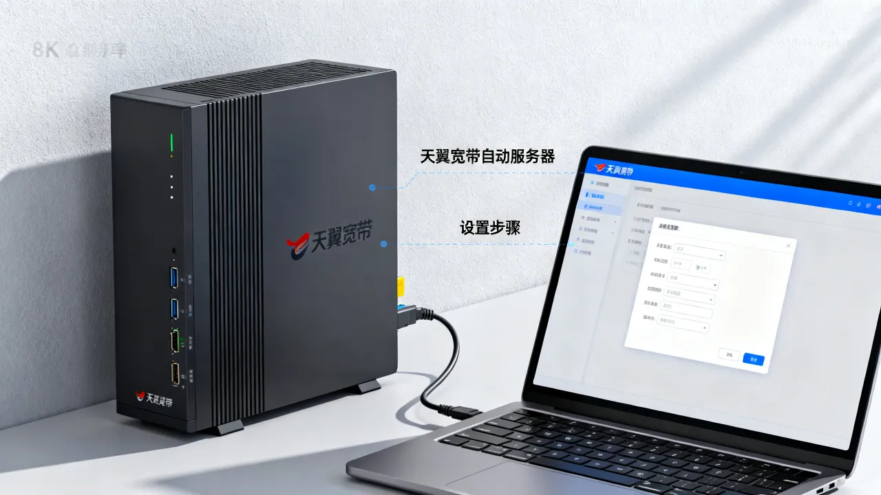 天翼宽带自动服务器是什么？怎么设置