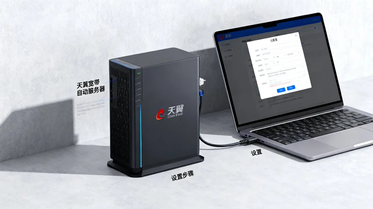 天翼宽带自动服务器是什么？怎么设置