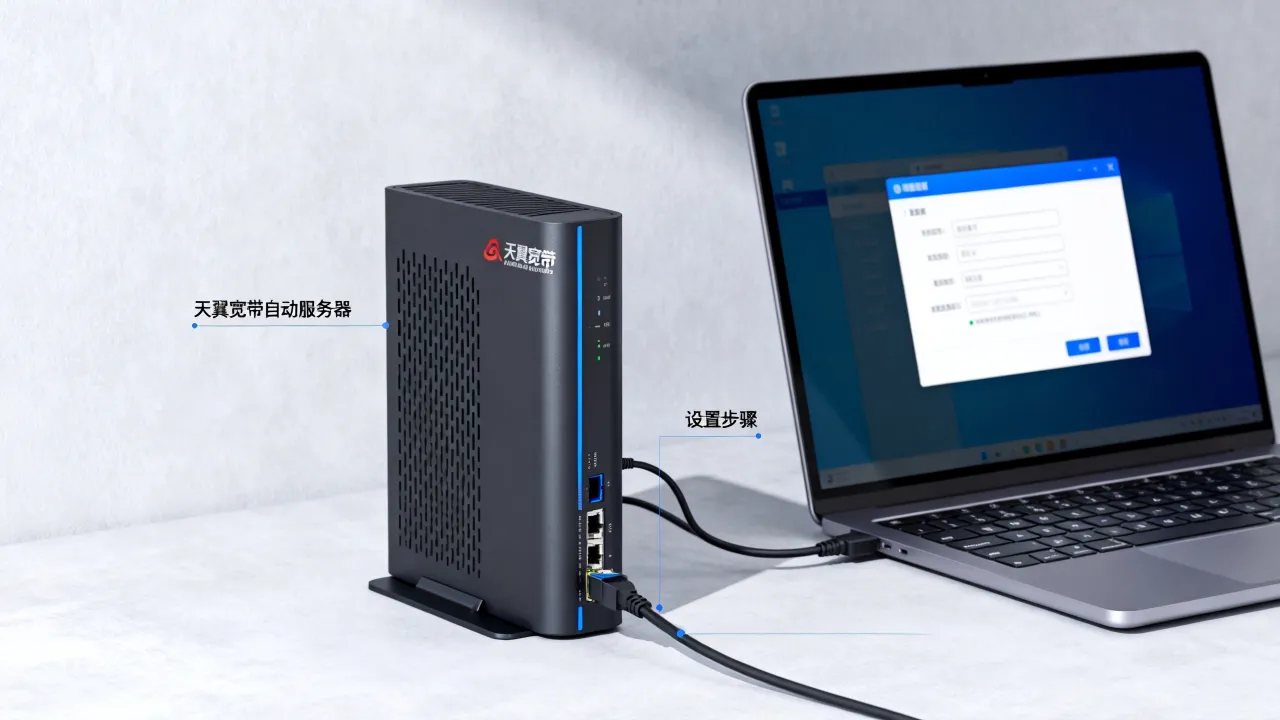 天翼宽带自动服务器是什么？怎么设置