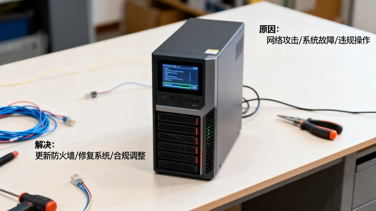 为什么禁用服务器，服务器被禁用的原因和解决方法是什么