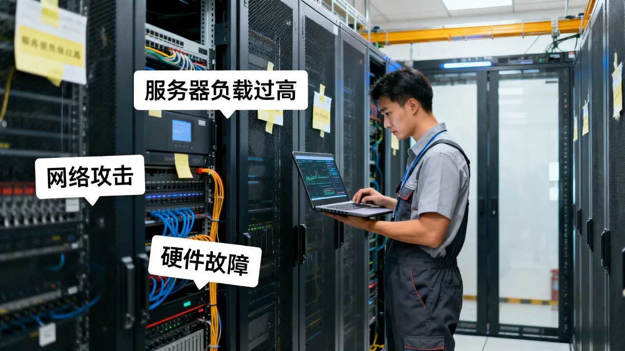 百度服务器为什么崩了，百度服务器崩溃是什么原因造成的
