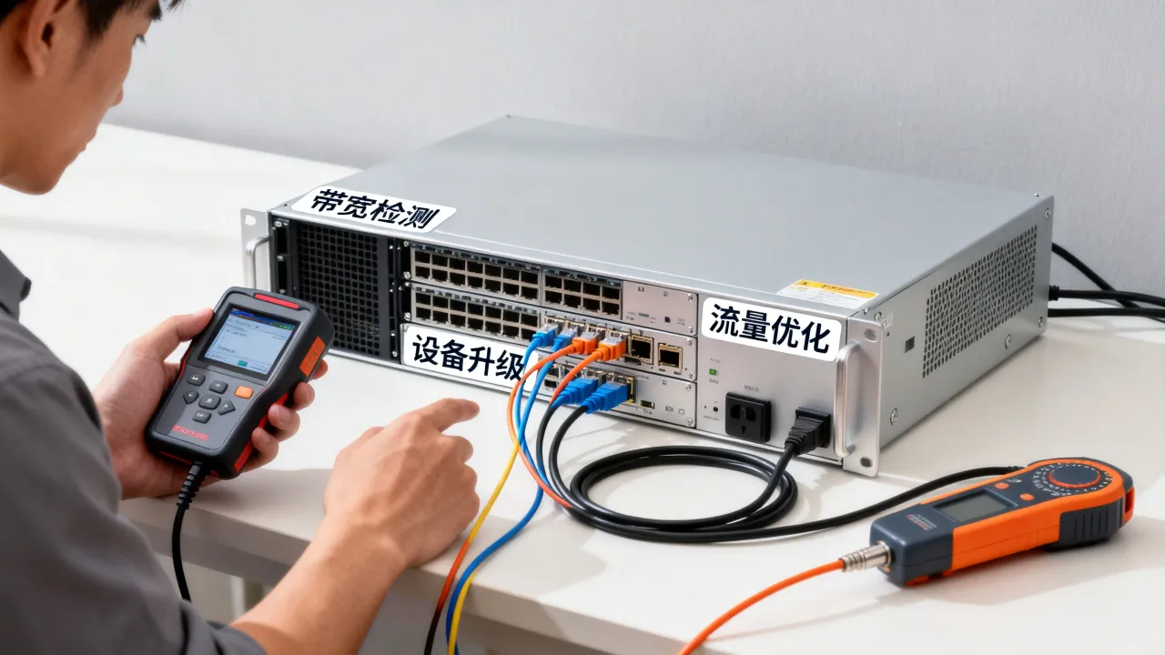 服务器宽带怎么解决？服务器带宽不足卡顿怎么办