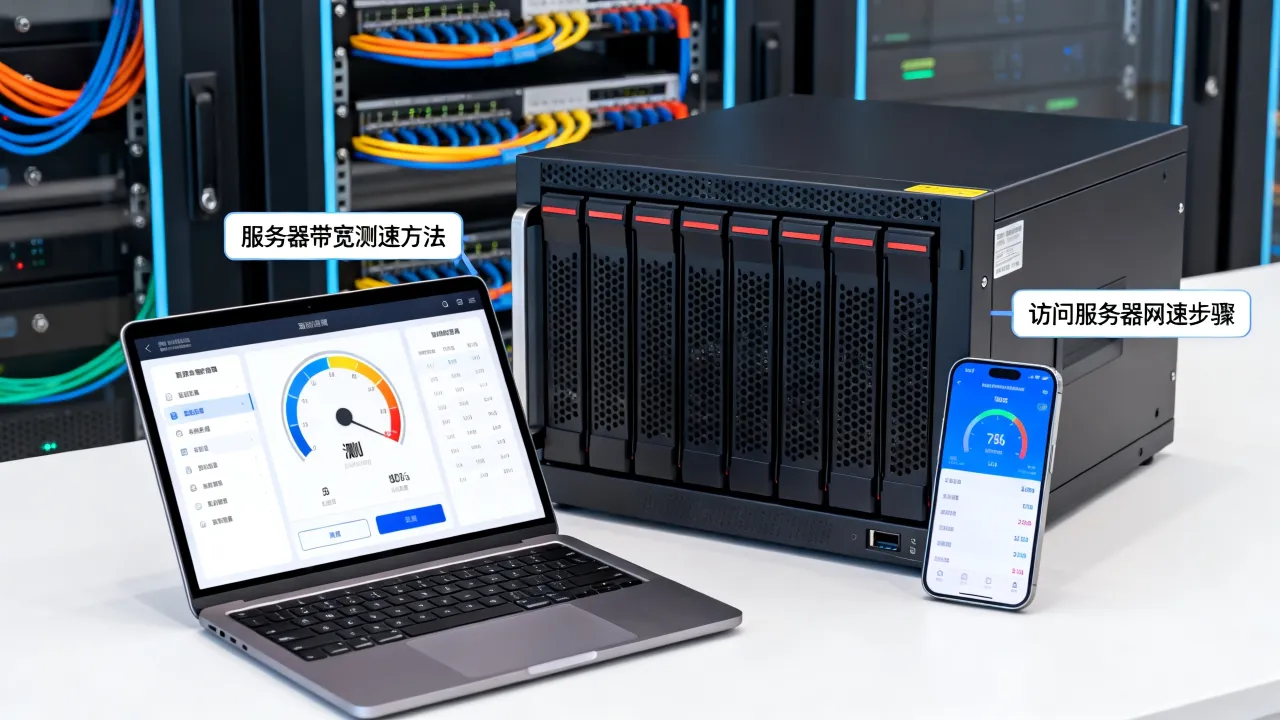 怎么访问服务器网速？服务器带宽测速方法有哪些？