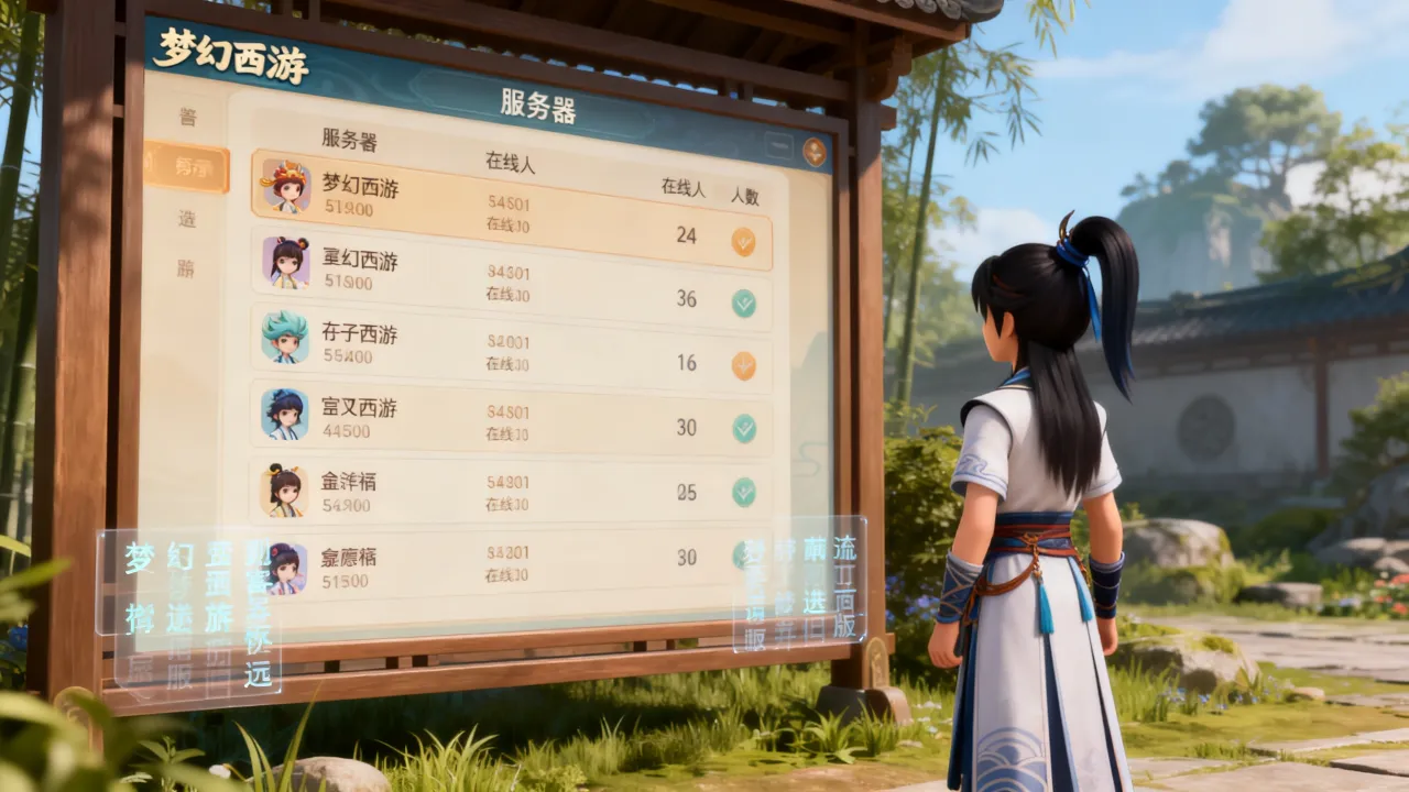 梦幻西游三维服务器哪个区人多，梦幻西游三维版哪个服务器好？