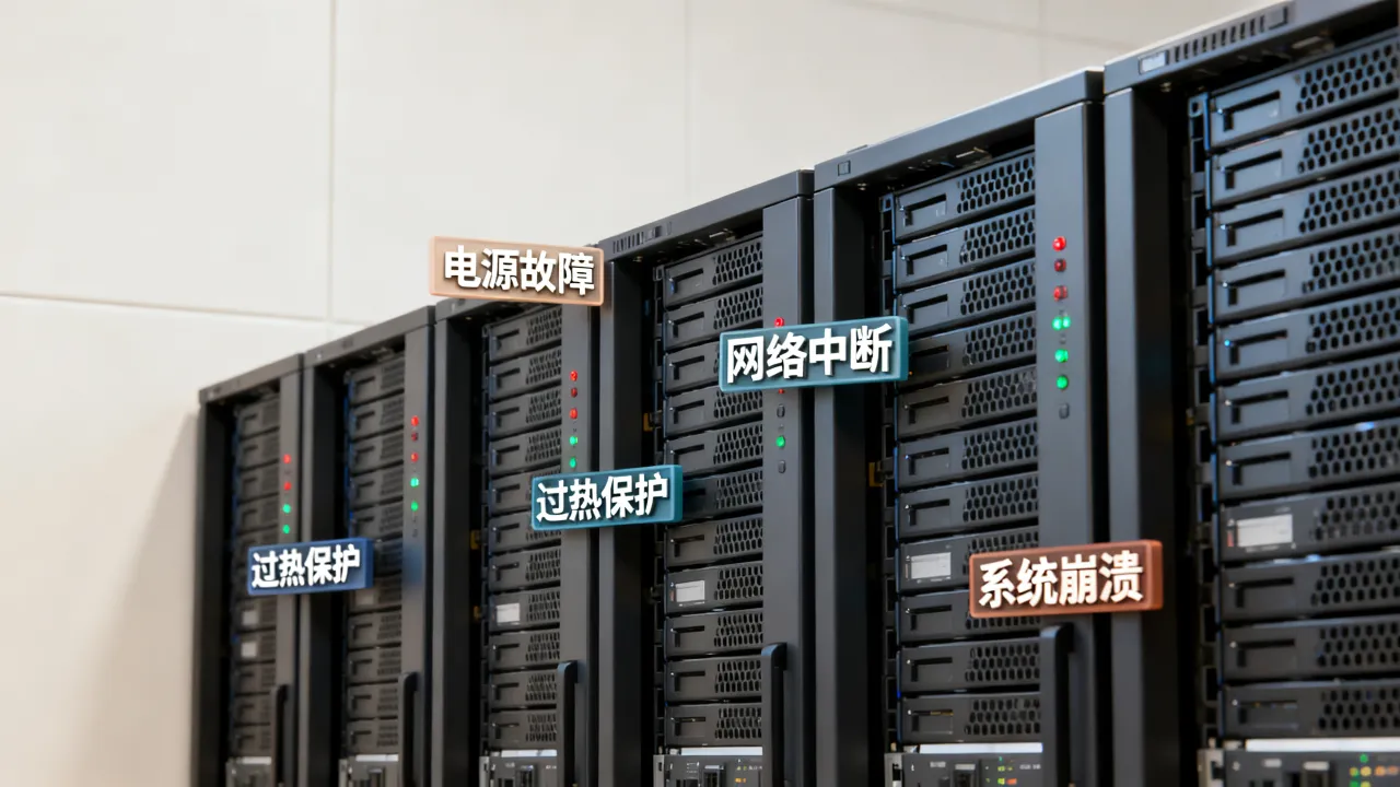 服务器为什么会突然关闭，服务器关闭的常见原因有哪些