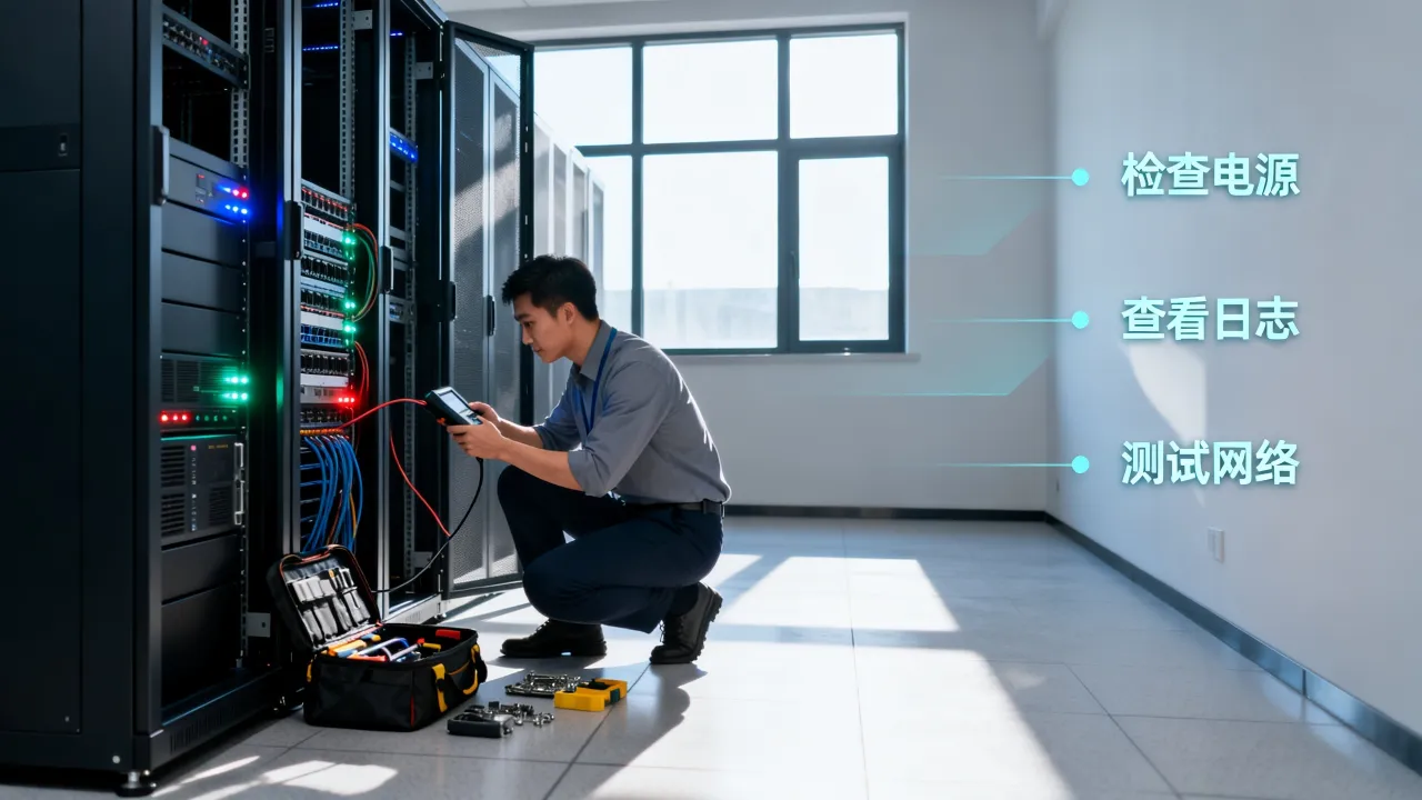 为什么要修理服务器,服务器出现故障怎么排查?