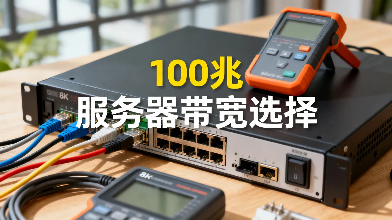 宽带100兆的服务器够用吗？服务器带宽怎么选择？